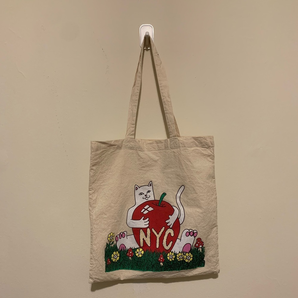 Ripndip canvas tote bag